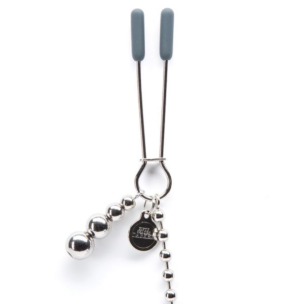 FIFTY SHADES DARKER - AT MY MERCY - BEADED CHAIN NIPPLE CLAMPS