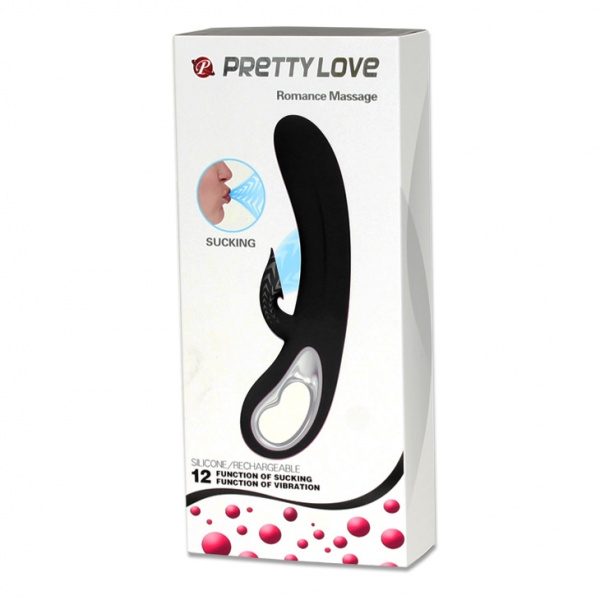 Pretty Love - Romance Rechargeable Sucking Vibrator