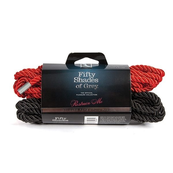 FSOG RESTRAIN ME - BONDAGE ROPE TWIN PACK