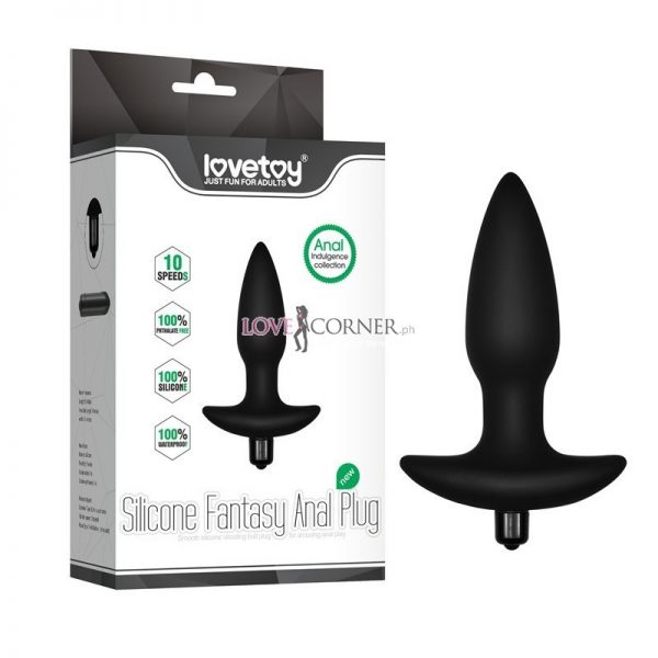 Lovetoy - Vibrating Silicone Fantasy Anal Plug