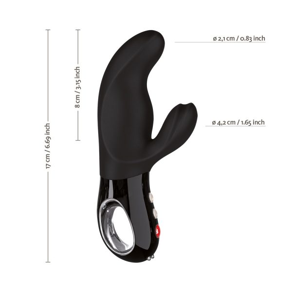 Fun Factory - Miss Bi Black Line - Dual Action Vibrator