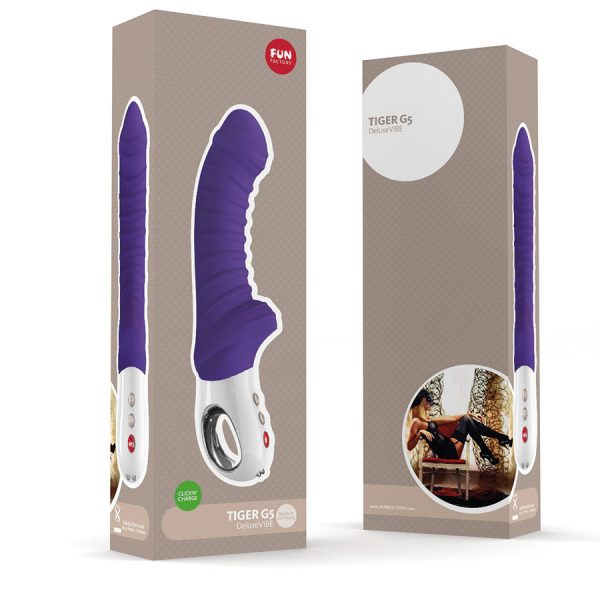 Fun Factory - Tiger G5 India Red Rechargeable Vibrator