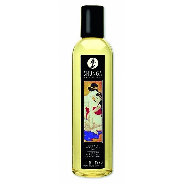 Shunga - Massage Oil Romance Strawberry Wine 250ml