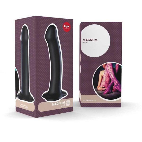 Magnum Blackberry Silicone Dildo