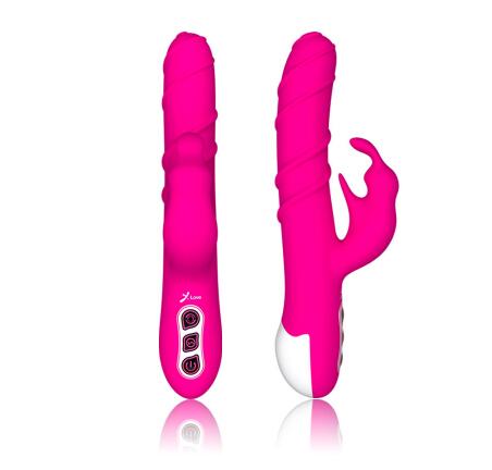 YLove Khalifa Pink Rotating Rechargeable Rabbit Vibrator
