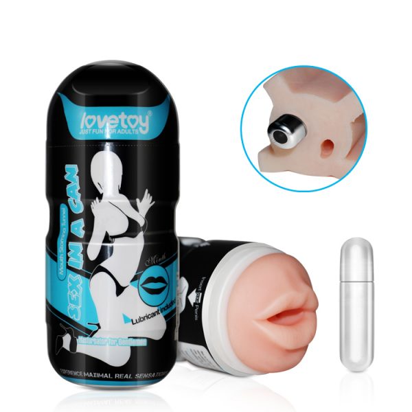 Sex In A Can Vibration Mouth Tunnel