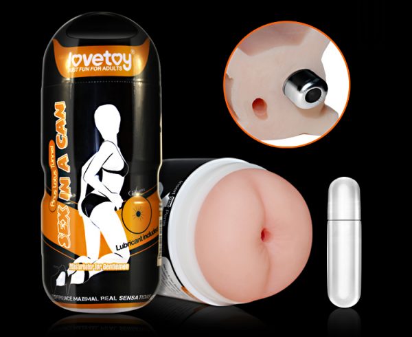 Sex In A Can Vibrating Anus Tunnel