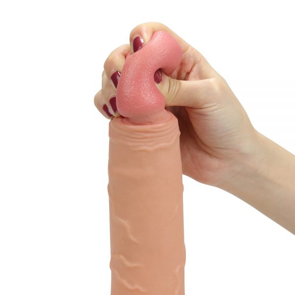 Rodeo G Big 8.5 Inch Hollow Unisex Strap On Silicone Dildo