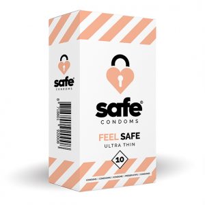 Safe Feel Safe Condoms Ultra Thin 10 Pcs