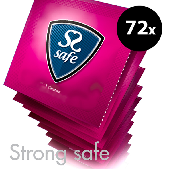 Safe Strong Condoms 72 Pcs