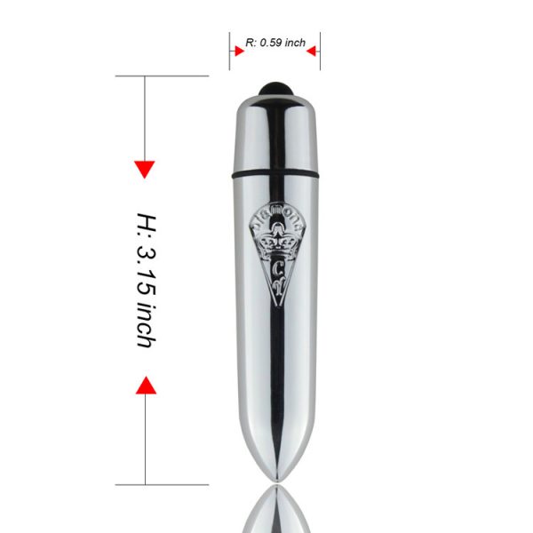 Magic Bullet 10 Function Silver Bullet Vibrator