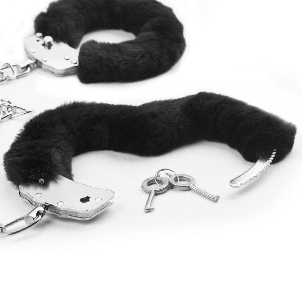 Fetish Pleasure Fluffy Leg Cuffs