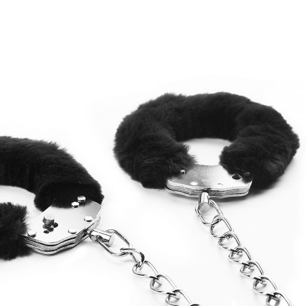 Fetish Pleasure Fluffy Leg Cuffs