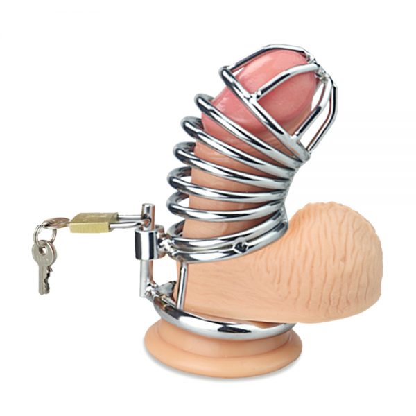 ailed Metal Chastity Cage