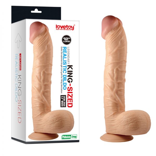 Legendary King Sized 12 Inch Realistic Dildo