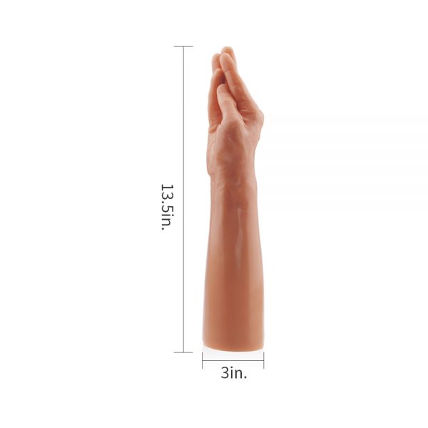 King Size Realistic 13.5 Inch Hand Fisting Dildo