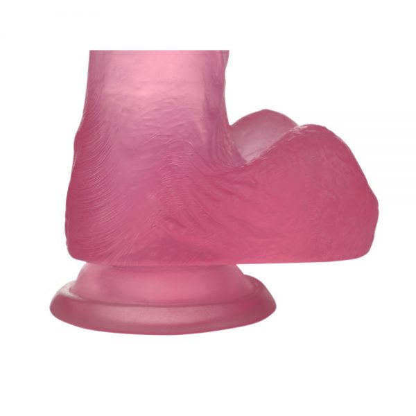 Jelly Studs Crystal Dildo Small