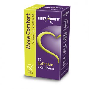 MoreAmore - Condom Soft Skin 12 Pieces