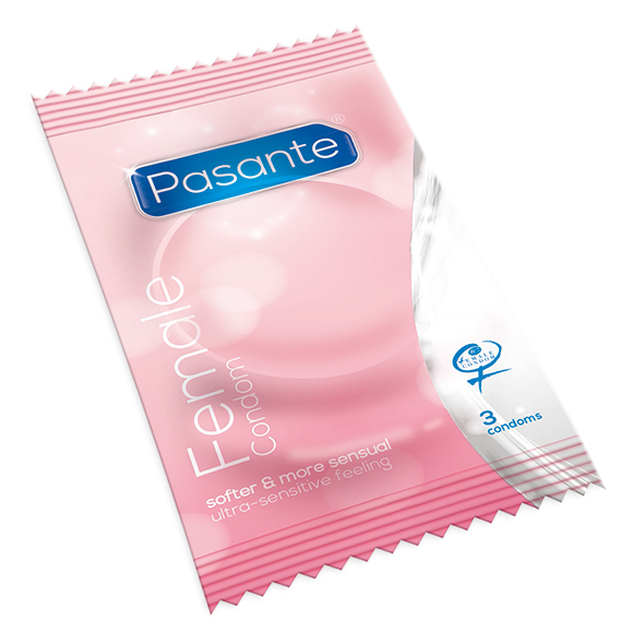 Pasante Female Condoms 3 Pieces