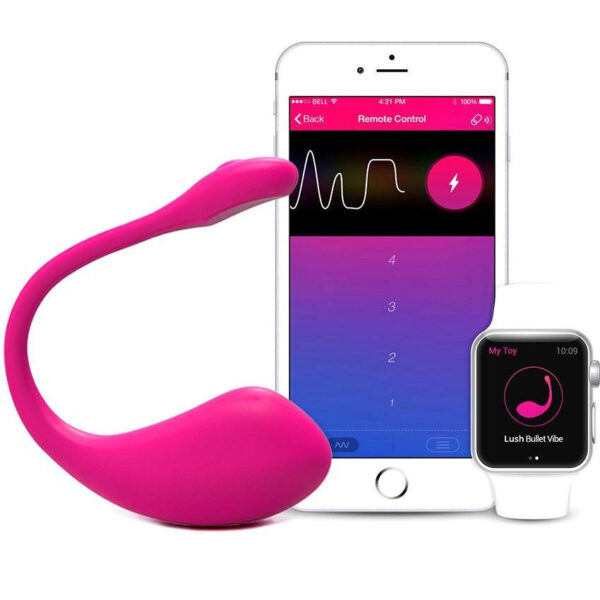 Lovense Lush 2 Bluetooth Rechargeable Love Egg Vibrator