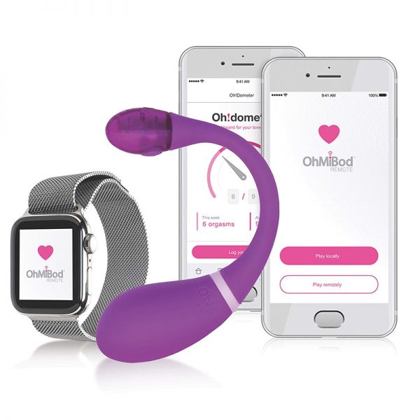 Ohmibod Esca 2 Interactive Bluetooth Internal Purple Vibe