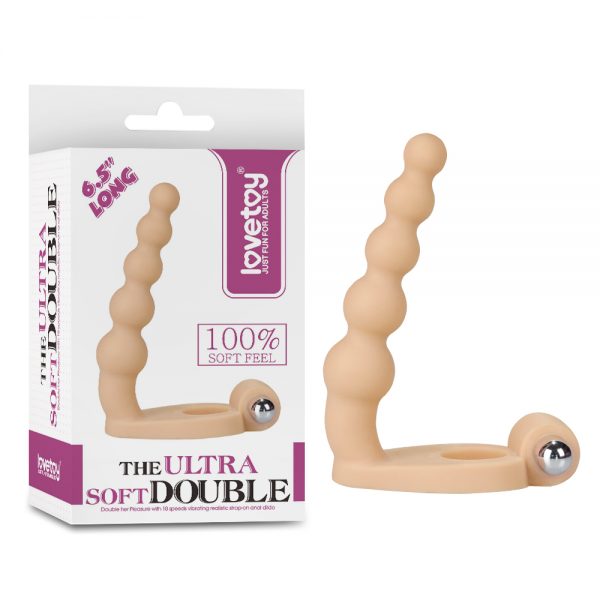 Lovetoy The Ultra Soft Bead 6.5'' Vibrating Cock Ring