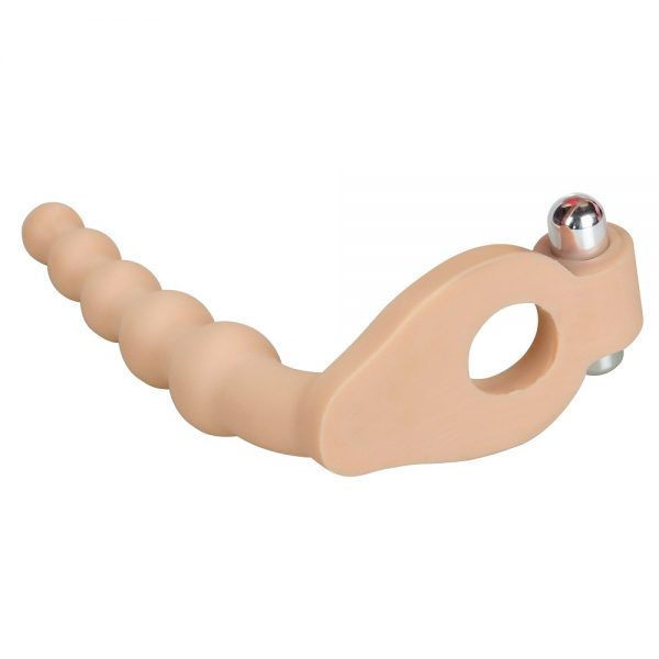 Lovetoy The Ultra Soft Bead 6.5'' Vibrating Cock Ring - Image 5