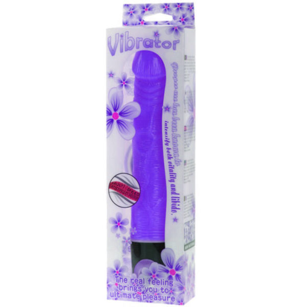 Baile Multispeed Purple Realistic 9.4 Inch Dildo Vibrator - Image 3