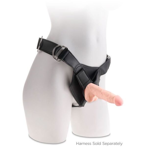 Kingcock Triple Density 7.5 Inch Dildo With Balls - Image 6
