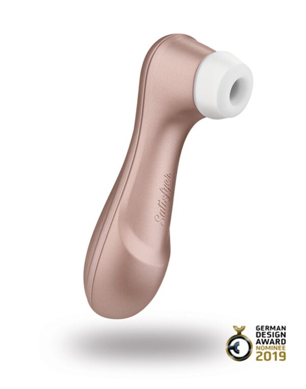 Satisfyer Pro 2+ Vibration Rechargeable Silicone Clitoral Stimulator