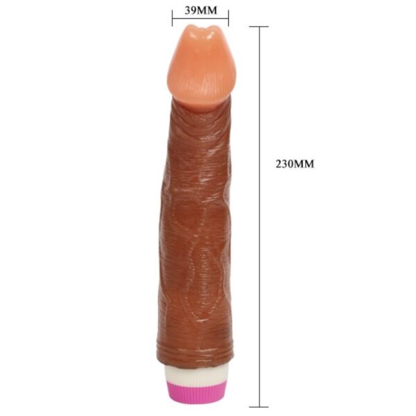 Baile Waves Of Pleasure 9 Inch Dildo Vibrator - Image 4