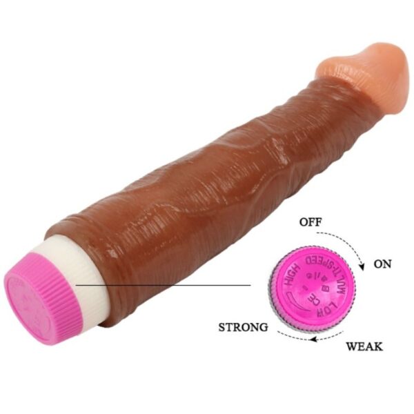 Baile Waves Of Pleasure 9 Inch Dildo Vibrator - Image 3
