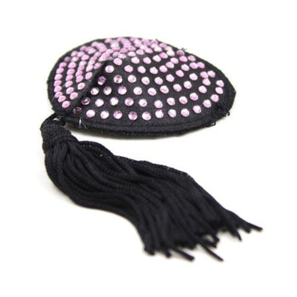 Heart Shine Pink Nipple Covers - Image 2