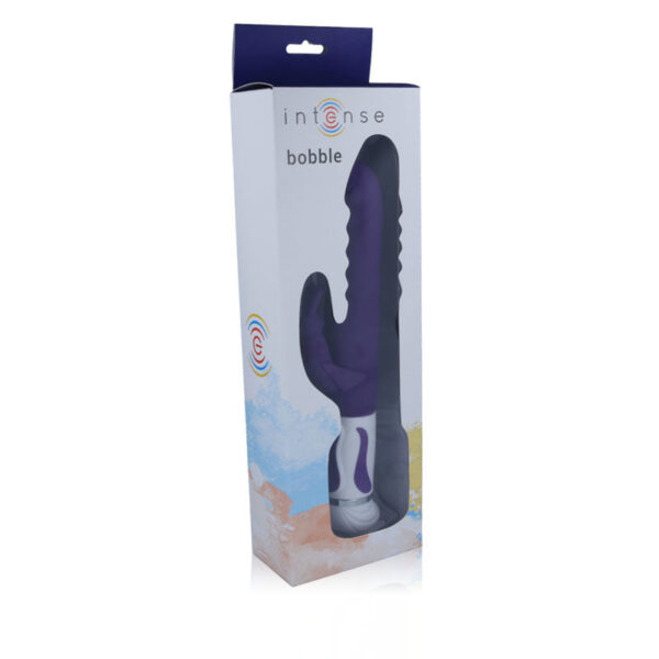 Intense Bobble Purple Rabbit Vibrator - Image 2