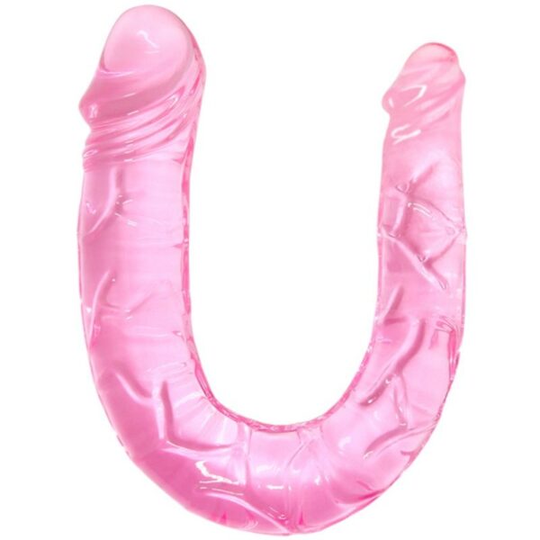 Baile Pink Realistic Double Dildo