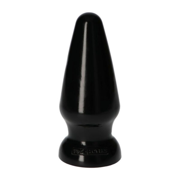 Italian Cock 6.5 Inch Black Anal Butt Plug