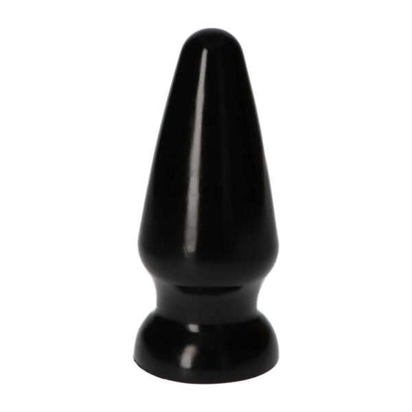 Italian Cock 6.5 Inch Black Anal Butt Plug - Image 2