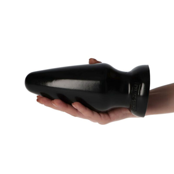 Italian Cock 6.5 Inch Black Anal Butt Plug - Image 4