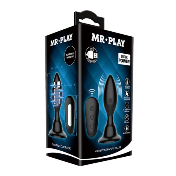 Mr. Play Vibrating Anal Plug Classic - Image 4