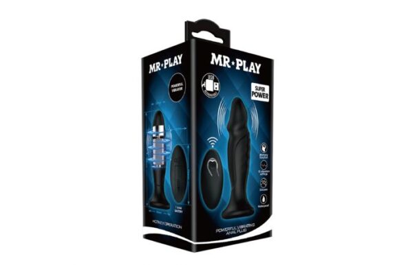 Mr. Play Powerful Anal Plug P-Shape - Image 3