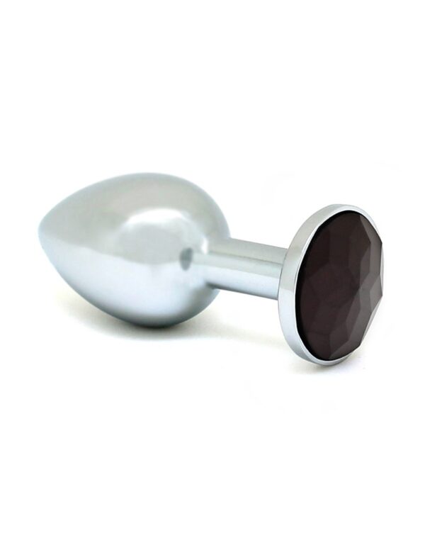 Rimba - XS Buttplug with Black Crystal (Unisex)