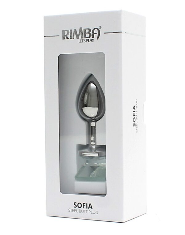 Rimba - Sofia Metal Buttplug - Transparent - Image 3