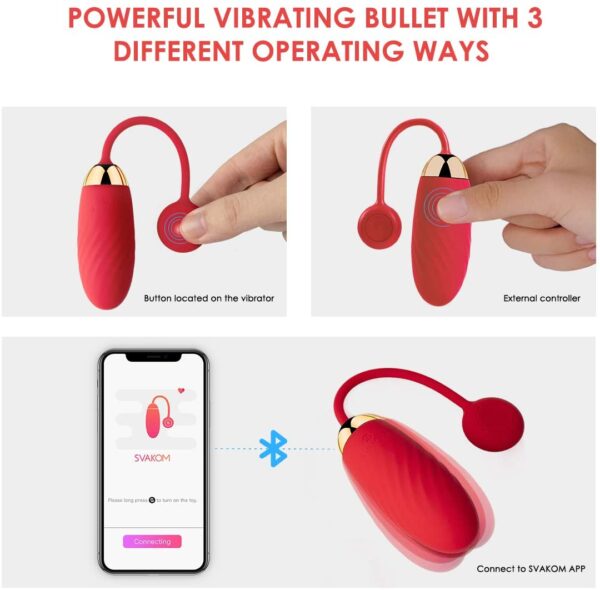 Svakom - Connexion Series Ella Neo App Controlled Vibrating Bullet - Image 4