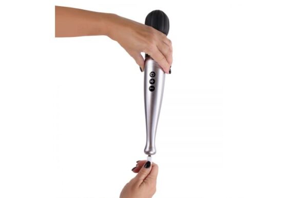 Pixey Deluxe - Rechargeable Wireless Wand Silver Chrome - Image 4