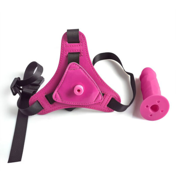 Toyz4Lovers – Hot Stuff 4 Inch Pink Strap On - Image 5