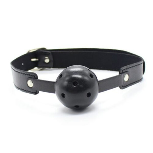 Fetish Art - Black Bite Breathable Ball Gag