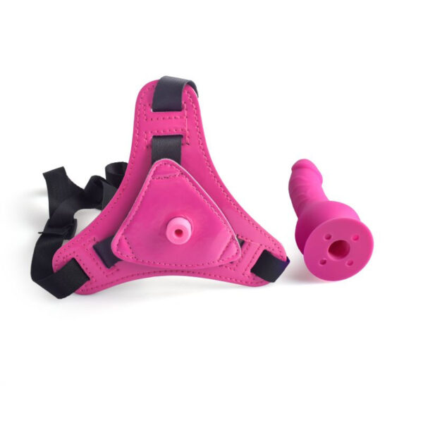 Toyz4Lovers - Naughty Games Pink 5.5 Inch Strap On - Image 4