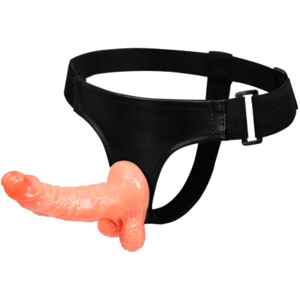 Ultra Strap-On Dildo With Balls 7.6 Inch - Image 2