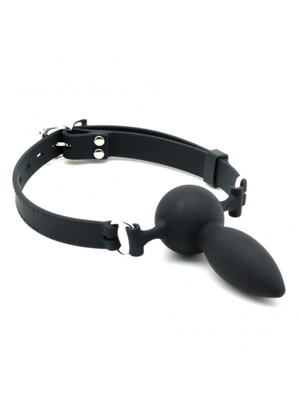 Rimba - Silicone Mouth Gag With Dildo