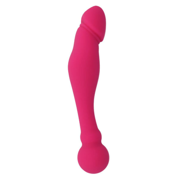 Intense Silicone Rick Dual Pink Dildo - Image 5